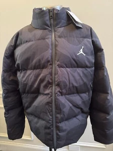 NEW Jordan Flight Heritage Black Gray Camo Down Jacket FB6988-045 Men’s XXL 2XL - Picture 1 of 8