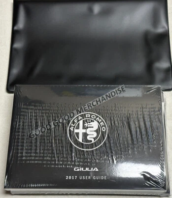 2017 ALFA ROMEO GIULIA OWNERS MANUAL QUADRIFOGLIO Ti BASE AWD RWD 2.9 2.0 SEDAN — 第 1/3 张图片