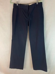 J. Crew-Hose Hose 6 marineblau Favorite Fit Taschen Reißverschluss vorne bequem               - Bild 1 von 10