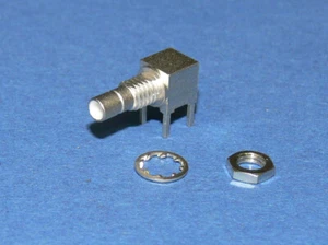 Radiall R114673020 Smb Angle Print HF Built-In Single Hole Smb Socket 90° - Picture 1 of 7