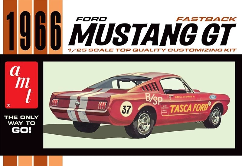 AMT 1305 1:25 Ford Mustang GT Fastback Kats Collection NEW - Image 1 of 1