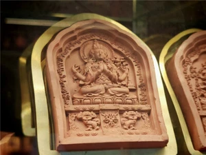 Gandhanra Unique Tibetan Buddha Statue Mold,Chenrezig Tsa Tsa - Picture 1 of 1