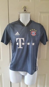 adidas FC Bayern 3rd Jersey Youth 2018/19 - Grey DP5451 - Picture 1 of 11