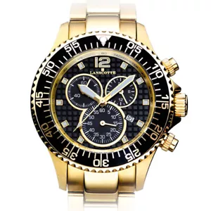 new reloj lanscotte symbol cronograph oro - Bild 1 von 4