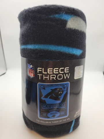 Carolina Panthers NFL Northwest Fleece Throw Cover