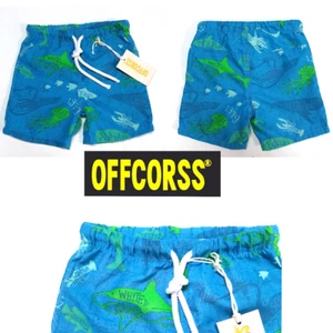 BOYS 🆕🔥 Offcorss Shorts Swim Blue Baby Polyester Size 3-6 Months - Picture 1 of 9