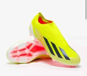 Adidas X Crazyfast Elite LL FG Yellow Soccer Cleats IG0612 Men's Size 10 - Picture 1 of 7