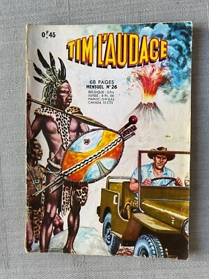 TIM L'AUDACE N° 26 2e SÉRIE ARTIMA 1964 EN BON ÉTAT - Photo 1/4