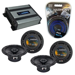 Mercedes CLK-320/ 430 98-03 OEM Speaker Upgrade Harmony (2) R65 & HA-A400.4 Amp - Picture 1 of 6