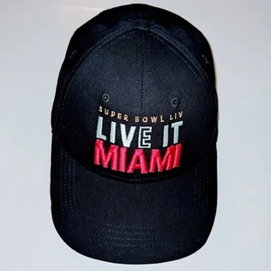 Super Bowl Live it Miami Superbowl Club LIV Snapback Snap Back hat cap - Picture 1 of 6