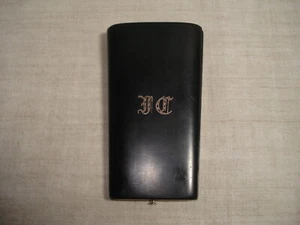 AUCOC Paris Ebony Sewing Nets Case 1830 - Picture 1 of 16