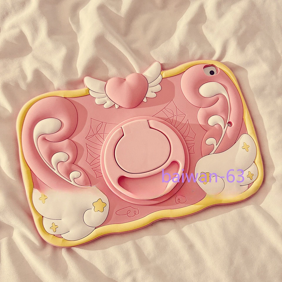 Cardcaptor Sakura Wings Tablet Case Cover for IPad 2 3 4 5 6 Mini 1 2 3 Air Pro - Image 1 of 4