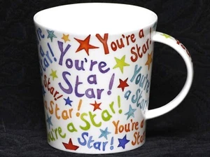 DUNOON DU BIST EIN STAR! Fine Bone China LOMOND Becher #1B - Bild 1 von 4