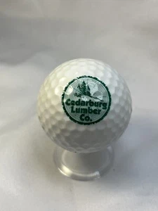 Cedarburg Lumber Co. Logo Golf Ball Titleist 2 Weather Shield Medford Wisconsin - Picture 1 of 4