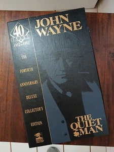 John Wayne The Quiet Man 40th Anniversary Deluxe Collector's Edition Book VHS - Picture 1 of 5