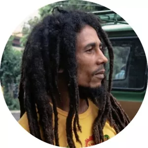 Chapa/Badge Bob Marley . pin button reggae jamaica rocksteady ska wailers - Imagen 1 de 2