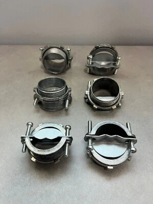 1-1/4" NM, Flex, SE 2-Screw Threaded Wire Cable Clamp Connector lot of 25 - Image 1 of 4