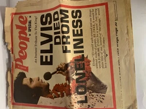 Vintage 1977 People Magazine Special Elvis Tribute Edition - Picture 1 of 5