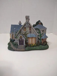 Hawthorne Village "LAMPLIGHT MANOR" Thomas Kinkade Lamplight 2001 SIN LUZ, LEER - Imagen 1 de 13