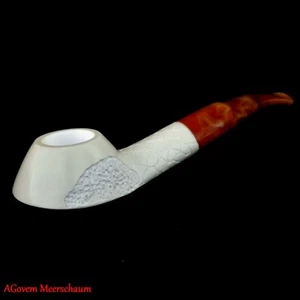 Pipa para fumar espuma de mar Rustik Tomato AGovem, pipa de espuma de mar, AGM-1007 - Imagen 1 de 12