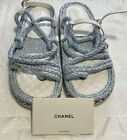CHANEL SANDALS Brand new inbox with (NWT shopping bag