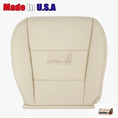 Fits 2013 - 2018 Toyota Avalon XLE Driver Bottom Genuine Leather Seat Cover Tan - Image 1 of 4