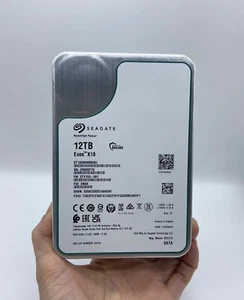 Seagate Exos X18 ST12000NM000J 12TB 3.5 256M Enterprise SATA Hard Drive - Picture 1 of 7