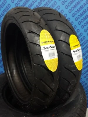 Coppia gomme scooter 120/70/15 56S + 150/70/14 66S Dunlop Scootsmart, pneumatici - Immagine 1 di 4