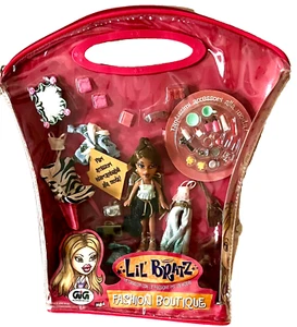 Lil Bratz Serie Fashion Boutique "Yasmin" completa accessori cm. 11 - Imagen 1 de 4