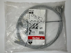 Fischer 10x WIS 2/1 Wireclip Drahtseilset mit Öse - 045956 - Bild 1 von 1