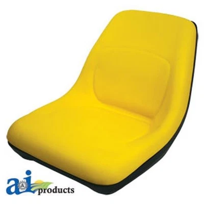 NEW SEAT HIGH BACK YELLOW for John Deere AM126865 AM126865 - Image 1 of 2