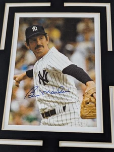New York Yankees Billy Martin autograph Photo Aka Battling Billy - Picture 1 of 5