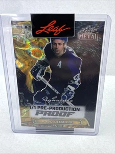 Doug Gilmore 2024 Leaf Metal Lava Art Pre Production Proof 1/1 - Bild 1 von 2