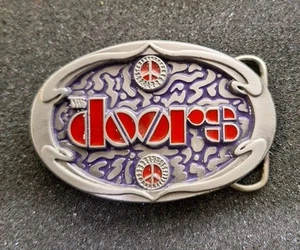 The Doors limited edition (# 850 of 5000)Vintage Belt Buckle Circa 1996 USA - Picture 1 of 6