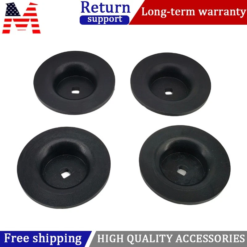 Set of 4 Rear Coil Spring Insulators Moog for Escalade Suburban Tahoe Yukon H2 - Imagem 1 de 4