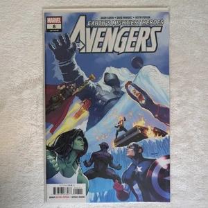 Avengers #8 LGY #698 Cubierta Regular David Márquez 1: Avengers Mountain 2018 Marvel - Imagen 1 de 7