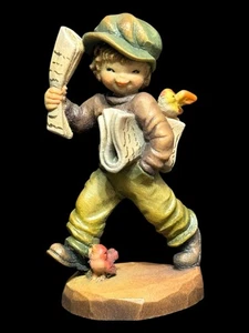 ANRI Ferrándiz “Extra, Extra Newsboy” 3.5" Figurine #249/1500 Signed Italy - Picture 1 of 6