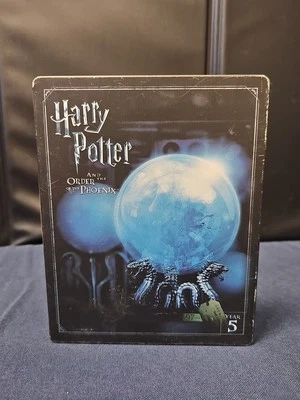 Harry Potter and the Order of the Phoenix 4K SteelBook Case RARE HTF 🔥🔥🔥 OOP - Image 1 of 4
