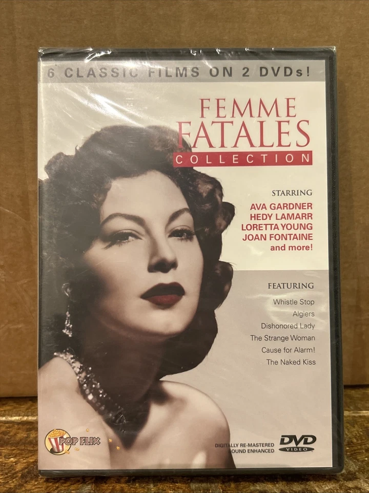 Femme Fatales Collection (DVD, 2009, 2-Disc Set, B&W, All Regions) : NEW - Image 1 of 1