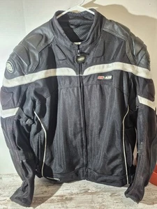 Cortech GX AIR Motorcycle Jacket Mens XXL Armor Link 3 Padded With Armor & Liner - Picture 1 of 9