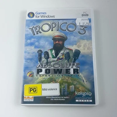 Tropico 3: Absolute Power Expansion Pack PC Strategy Games For Windows - Image 1 of 3