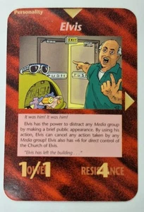 Elvis Card Unlimited INWO Illuminati New World Order Spiel - Bild 1 von 2