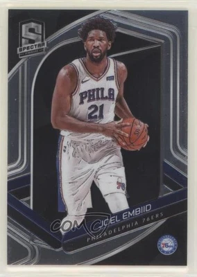 2019-20 Panini Spectra Joel Embiid (Both Hands on Ball) #48 - Image 1 of 2