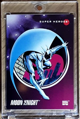1992 Marvel Universe Serie 3 Karten 32 MOON KNIGHT. - Bild 1 von 3