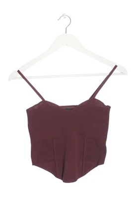 ASOS DESIGN Top recortado Mujeres Top Talla EU 36 marrón look casual - Imagen 1 de 4