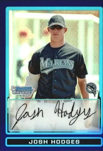 2009 Bowman Chrome Draft Prospects Purple Refractors Baseball Card #BDPP5 Hodges - Picture 1 of 2