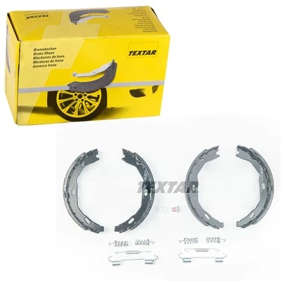 TEXTAR HANDBREMSBACKEN-SATZ Ø164mm passend für MERCEDES-BENZ C-KLASSE E-KLASSE | - Bild 1 von 2