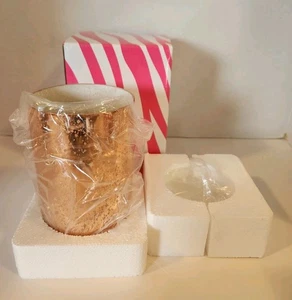 Pink Zebra Simmering Lights Rose Gold Mercury Warming Shade Pink - Picture 1 of 10