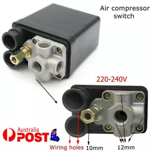 Air Compressor Pressure Switch Control Valve Replacement Parts 90-125 PSI 240V - Picture 1 of 10