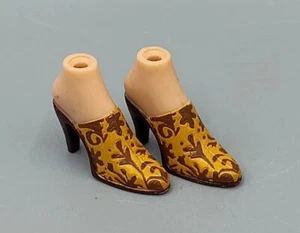 Bratz Girlz Puppenschuhe Pantoletten Cowboy Print Heels - Bild 1 von 8